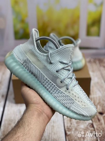 Кроссовки Adidas Yeezy boost 350 качество Lux