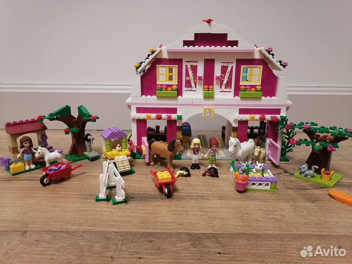 Lego friends 41003 лошадка 41039 ранчо