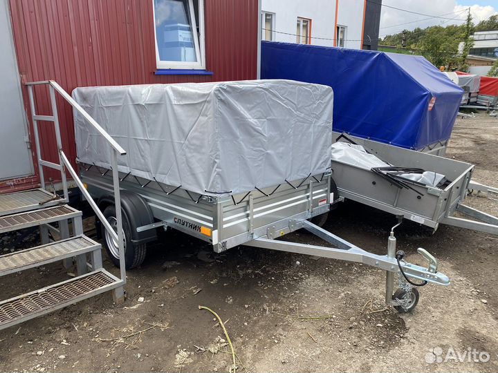 Прицеп Эксперт 2,5х1,3 с тентом 1,0м в Ульяновске
