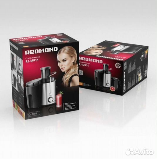 Центробежная соковыжималка redmond RJ-M911
