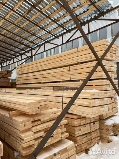 Брус, доска обрезная