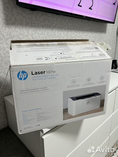 Принтер hp laser 107w