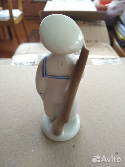 Винтажная статуэтка Морячок Аврора фарфор СССР