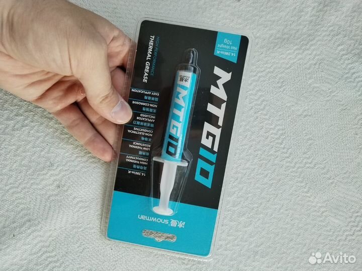 Термопаста Snowman MTG10