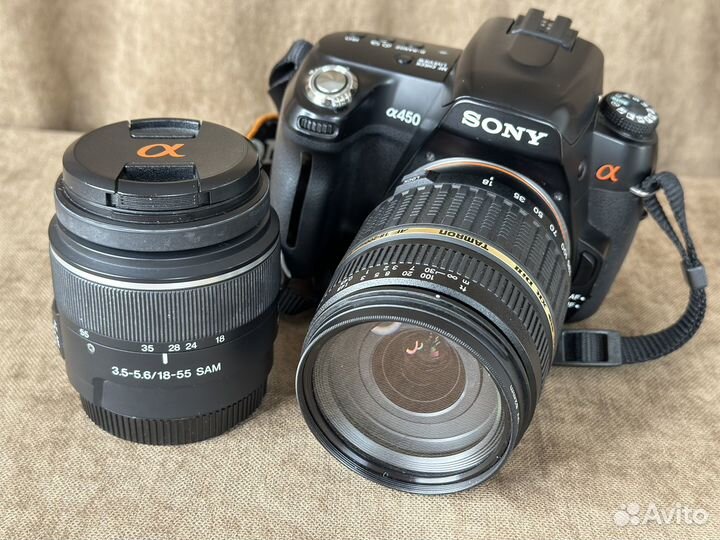 Зеркальный фотоаппарат Sony Alpha dslr-A450