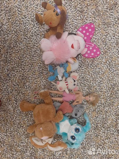 Мягкие игрушки пакетом бесплатно