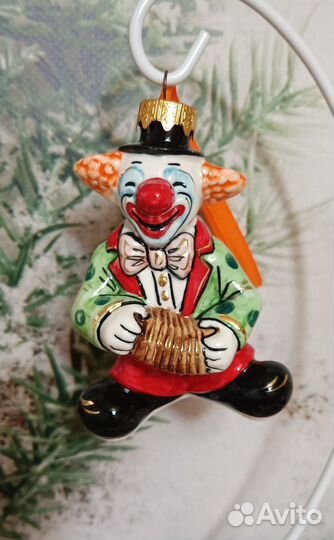 Елочные игрушки Лефортово фарфор