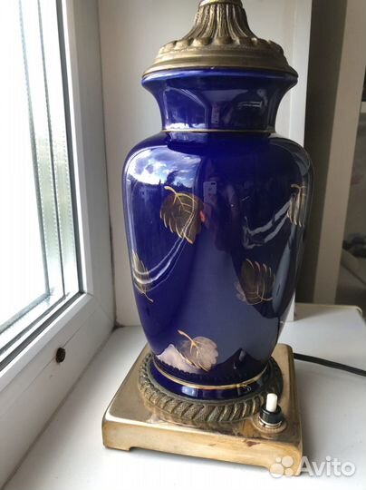 Люстра люстра СССР кобальт