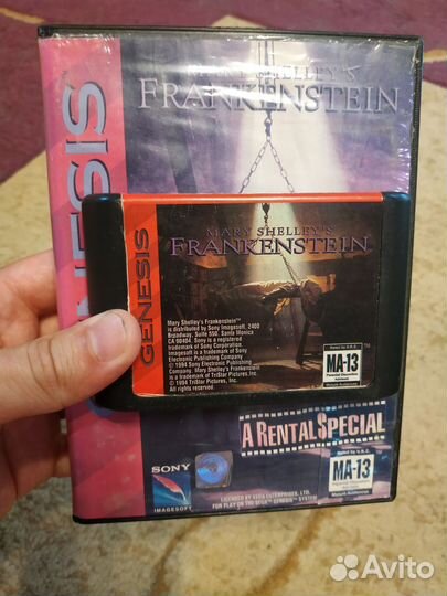 Картриджи для sega mega drive 2