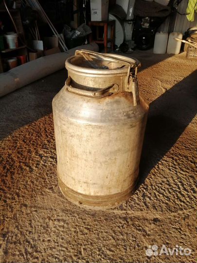 Фляга алюминиевая бу 40л