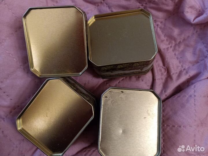 Баночки для чайной заварки 4 шт