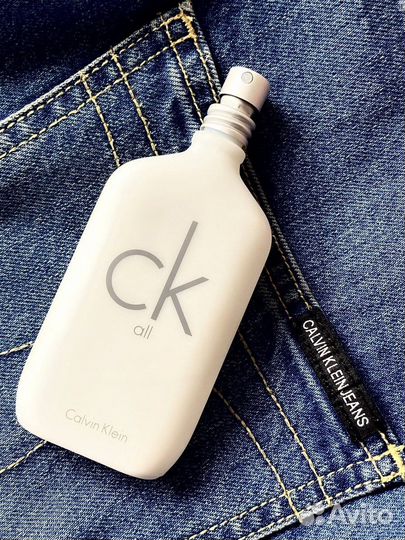 Calvin klein CK ALL, edt, унисекс, оригинал, 5 мл