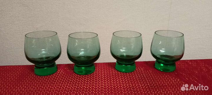 Стопки цветное стекло