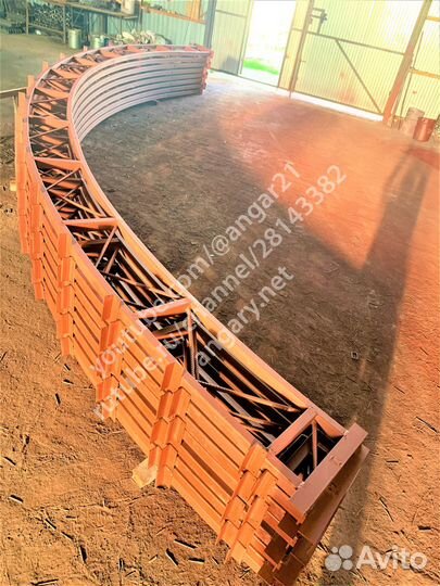 Каркас ангаpа 662 м2