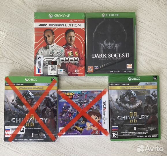 Игры Ps4/Ps5/Xbox новые