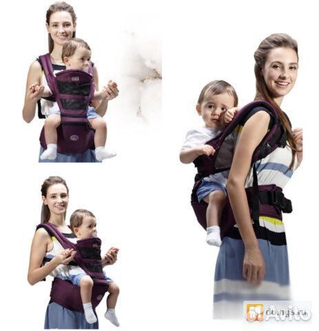 Слинг рюкзак 6 мес +