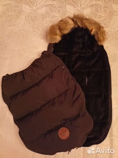 Детский зимний конверт для прогулок