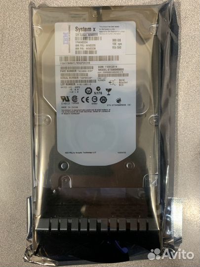 Жесткий диск IBM 300Gb 15K SAS 3.5 44W2235