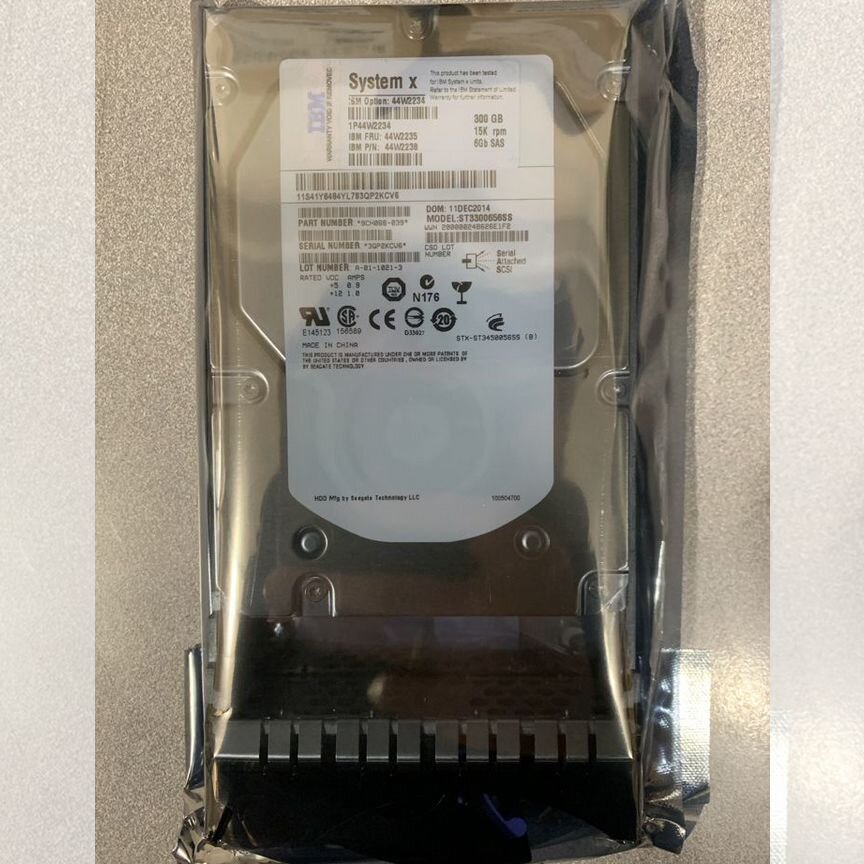[44W2235] Жесткий Диск Ibm 300gb 15k Sas 3.5 44w2235