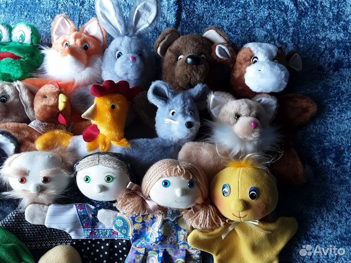 Кукольный театр,Набор из 16 персонажей