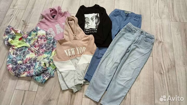Вещи пакетом на девочку 146