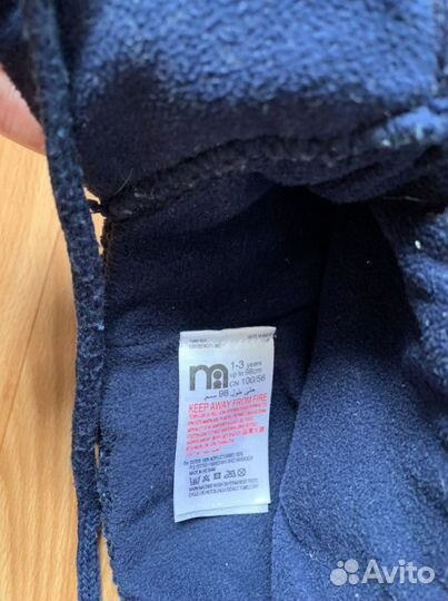 Шапка для мальчика 44 46 48 50 52 размер