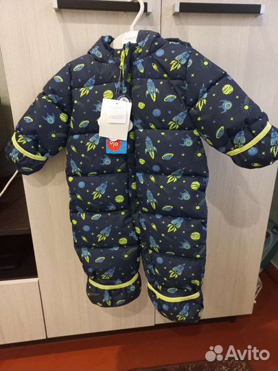 Комбинезон новый демисезонный 74р-р
