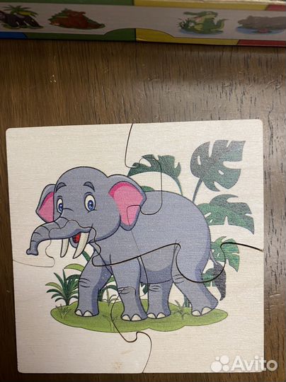 Деревянные пазлы