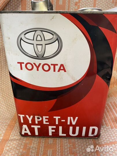 Масло трансмиссионное toyota