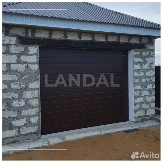 Гаражные секционные ворота