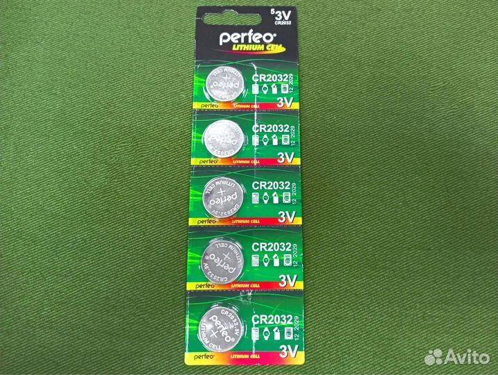 Батарейки Perfeo Lithium Cell CR2032 Блистер 5 шт