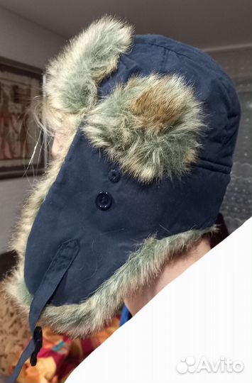 Шапка/ушанка для мальчика зимняя