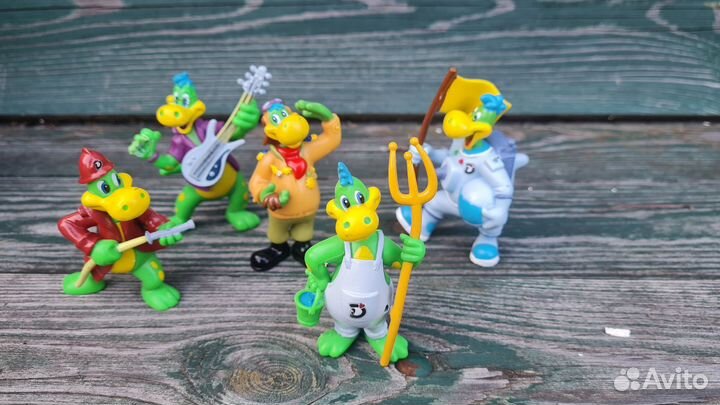 Игрушки Дино-профессии, 2006г. Не киндер