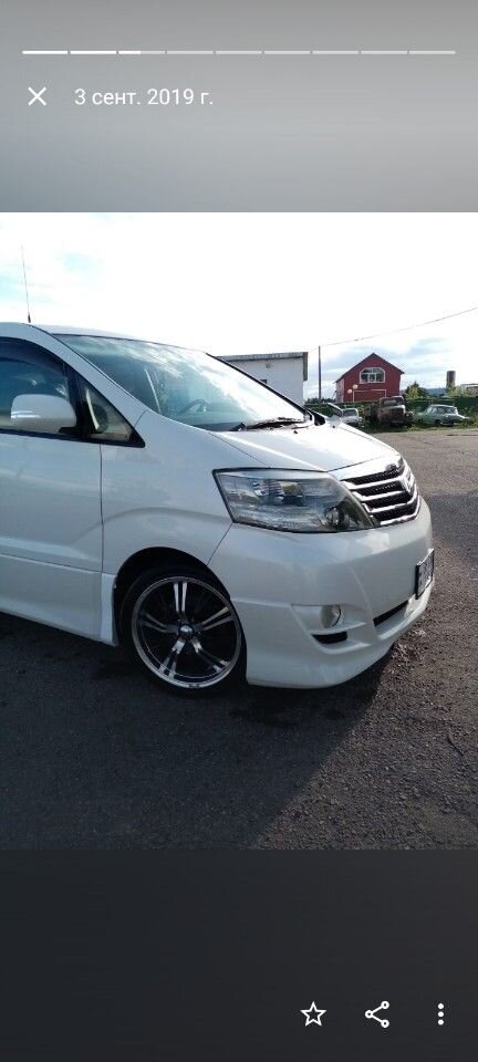 Toyota Alphard: фото владельца
