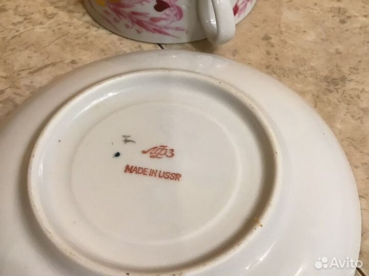 Чайная пара 1970-х лфз