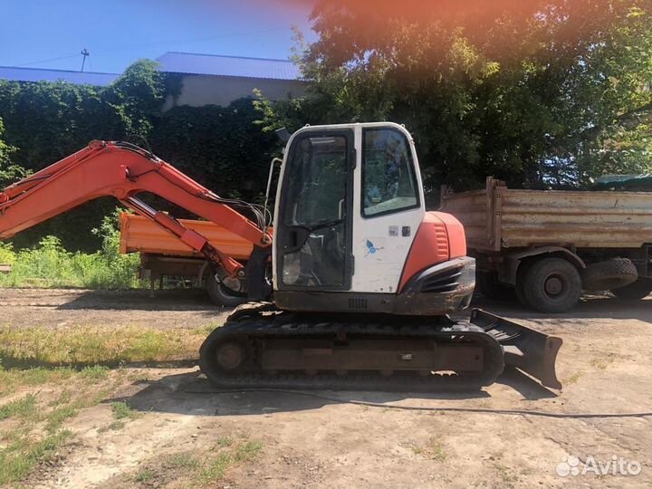 Мини-экскаватор Kubota KX080-3, 2011