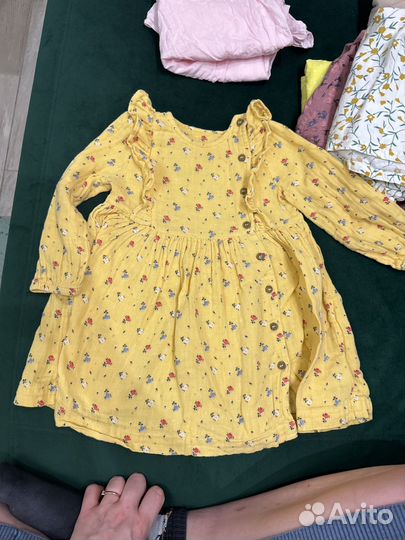 Пакет платьев 80/92 муслин /хлопок