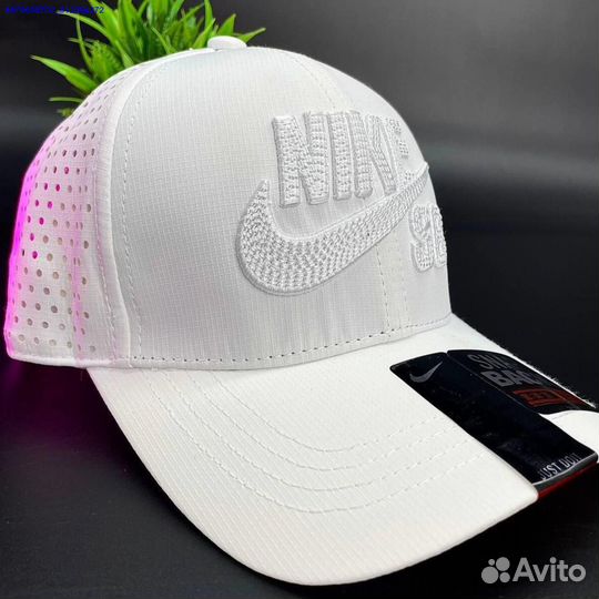 Белая бейсболка Nike (Арт.91168)