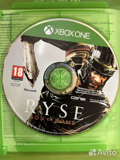 Ryse: Son of Rome диск для Xbox One/Series X