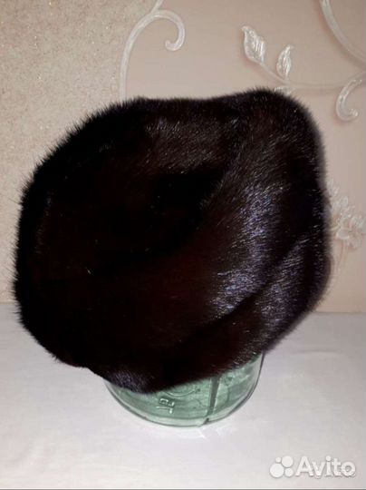 Шляпки и шапки -из норки, фетровая демисезонная