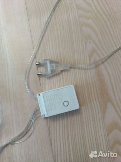 Гирлянда занавес штора 3x3 м