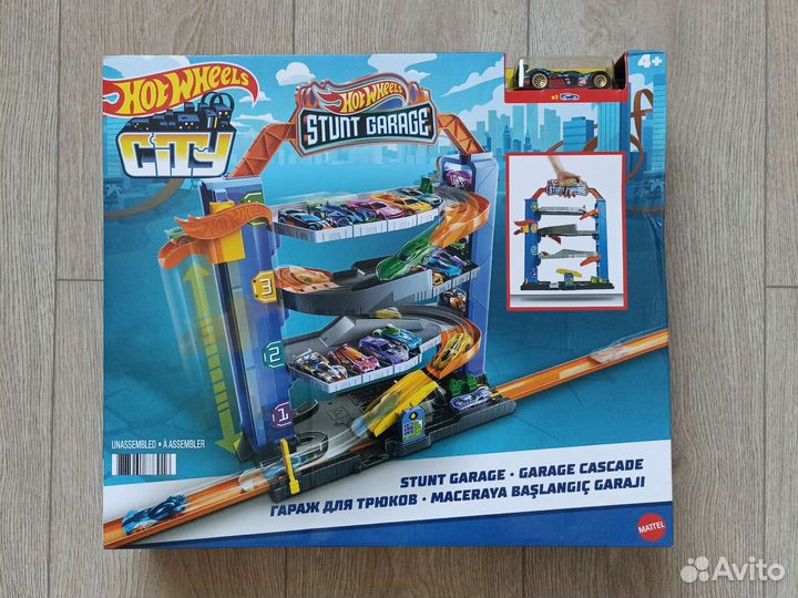 Hot wheels Гараж для трюков