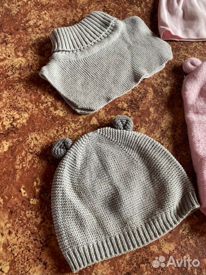 Шапки для девочки 1-2 года