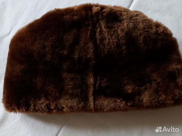 Мужская шапка пирожок. ретро