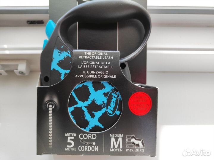 Новая рулетка поводок