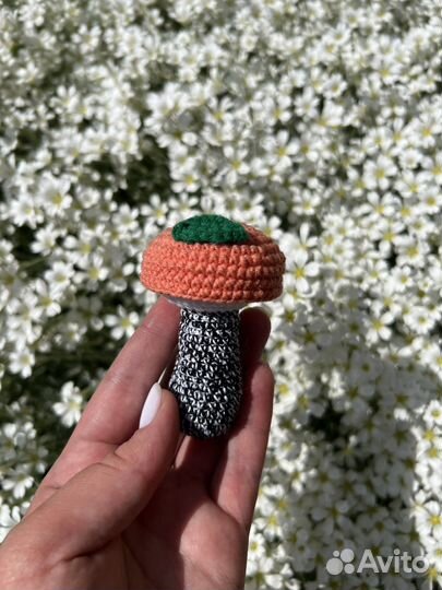 Вязанные грибы