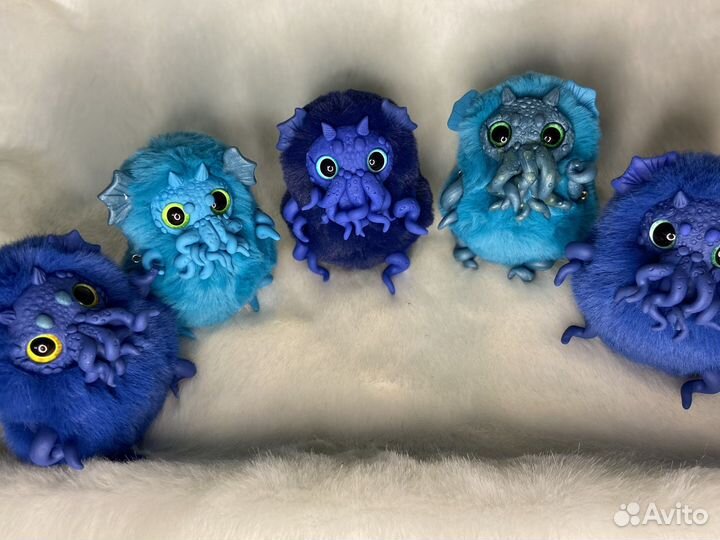 Игрушки ручной работы из полимерной глины