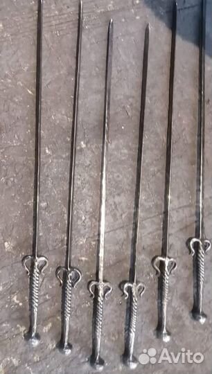 Шампура кованые