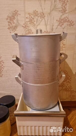 Кастрюля алюминиевая СССР новая