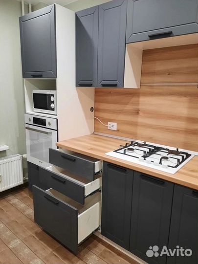 Кухня модульная новая прямая